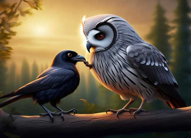 儿童睡前故事乌鸦反哺（乌鸦反哺的睡前故事）