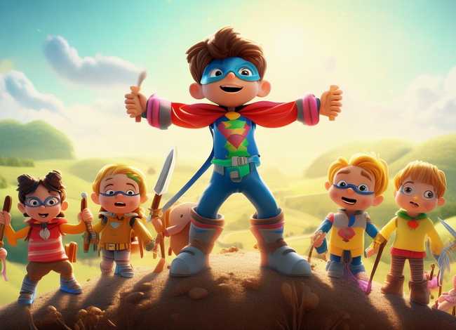 英雄的故事儿童 - 英雄的故事幼儿