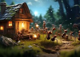 蚂蚁的故事睡前故事，蚂蚁的故事睡前故事大全