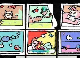 手绘简单漫画小故事六篇、手绘简单漫画小故事六篇图片