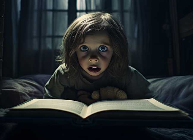 幼儿听鬼的故事吓人；幼儿听鬼的故事吓人视频