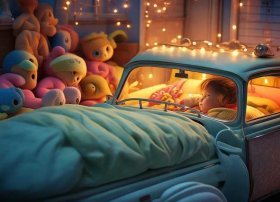 车子的故事儿童睡前，关于车子的睡前故事