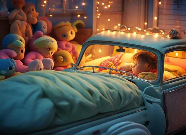 车子的故事儿童睡前，关于车子的睡前故事