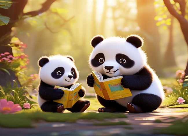 儿童绘本故事小熊猫 小班熊猫绘本故事