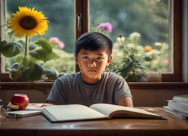 努力学习的孩子的故事；学生努力的故事