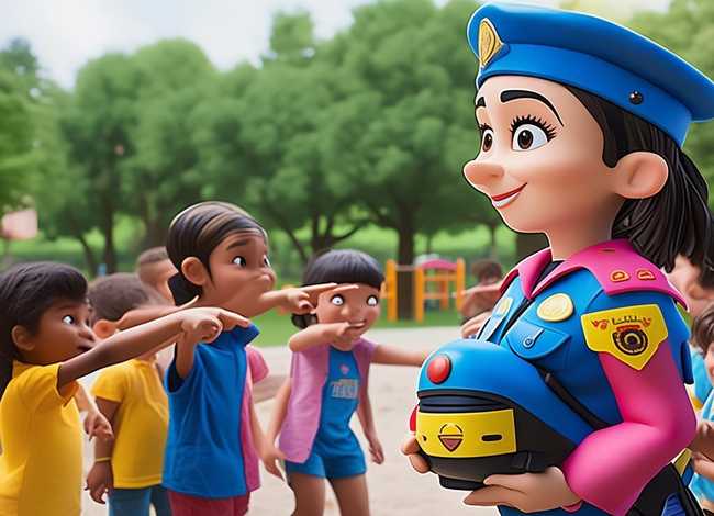 关于警察的故事儿童版，关于警察的幼儿故事