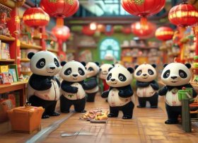 熊猫百货公司绘本故事 - 熊猫百货商店绘本故事