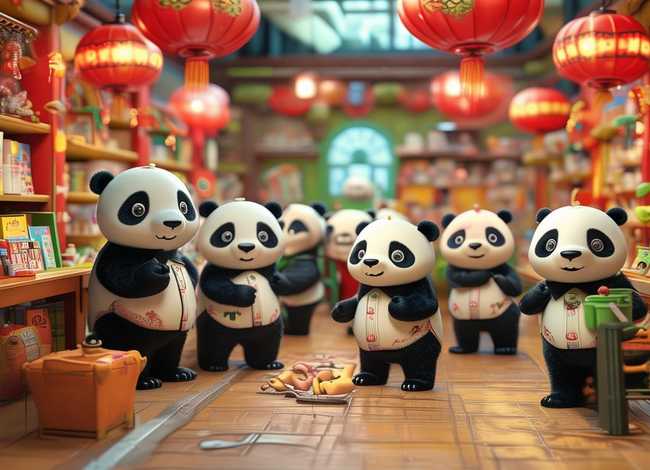 熊猫百货公司绘本故事 - 熊猫百货商店绘本故事