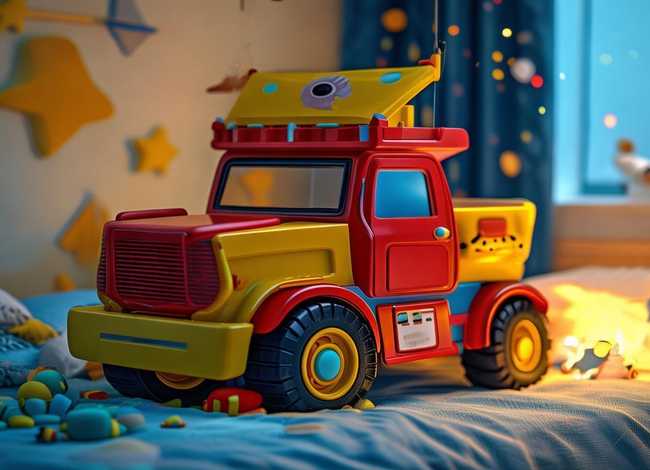 儿童睡前故事翻斗车的故事；翻斗车睡前故事文字版