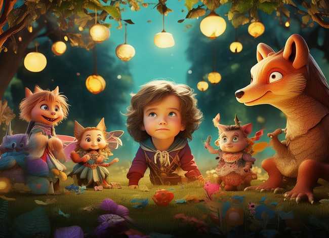 儿童童话故事图片，儿童童话图片大全