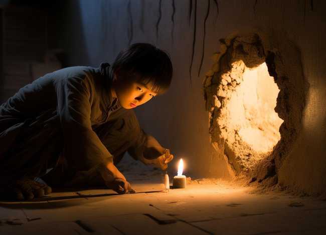 凿壁偷光的故事简洁版 凿壁偷光的故事简洁版内容