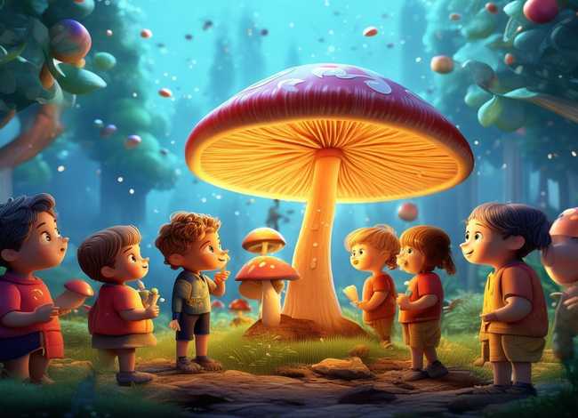 蘑菇故事儿童（蘑菇幼儿故事）
