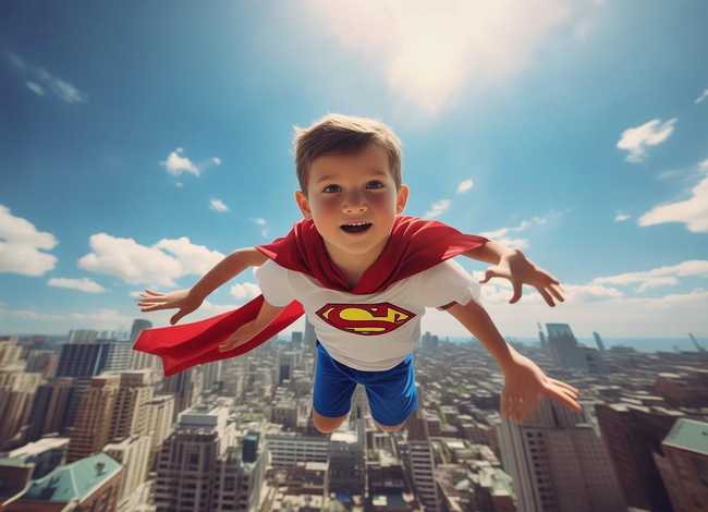 关于超人儿童的故事简短 关于超人的小故事