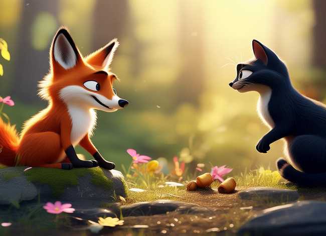狐狸猫的儿童故事 - 狐狸和猫的故事主要内容