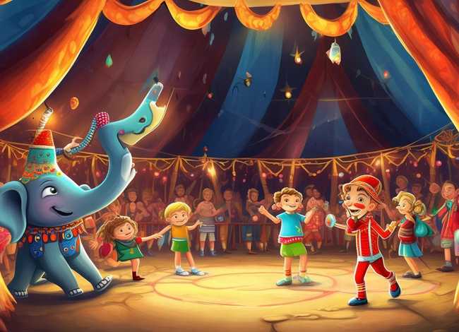 儿童故事马戏团，马戏团幼儿故事