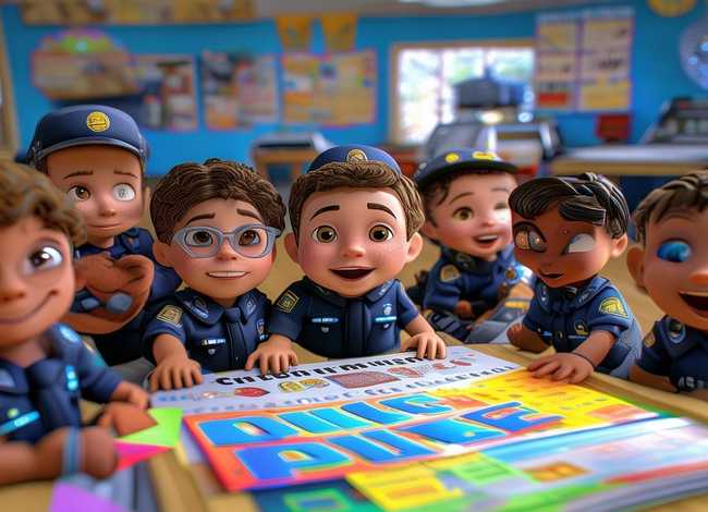儿童警察故事大全6-12岁短故事 少儿警察故事大全