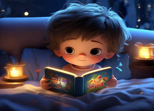 少儿卡通画教学睡前故事；睡前故事绘画版