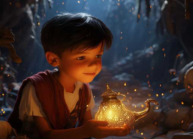 阿拉丁神灯故事简化版，阿拉丁神灯故事简化版视频