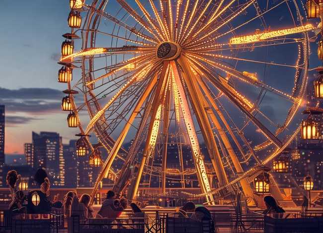 摩天轮的浪漫故事；摩天轮的浪漫故事有哪些