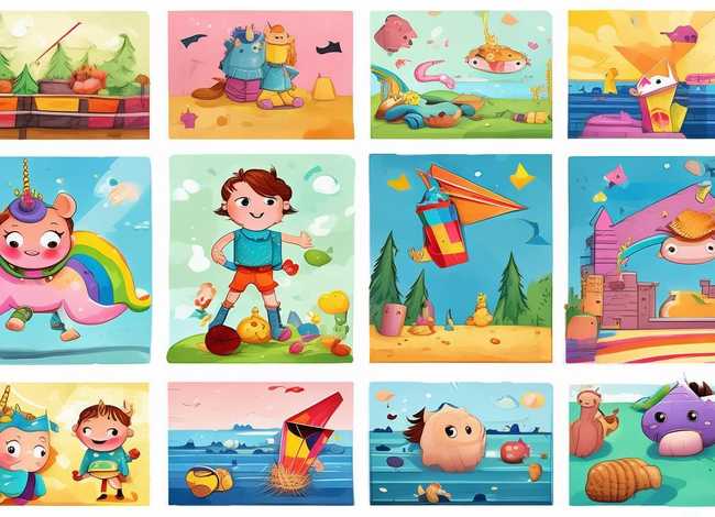 3岁小孩连环画；3岁小孩连环画简单又漂亮