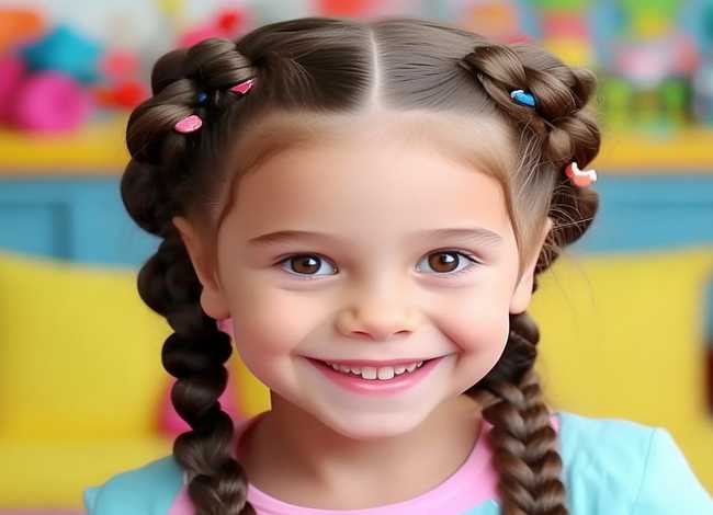 儿童发型女 - 儿童发型女孩编发简单又好看 儿童发型女 - 儿童发型女孩编发简单又好看
