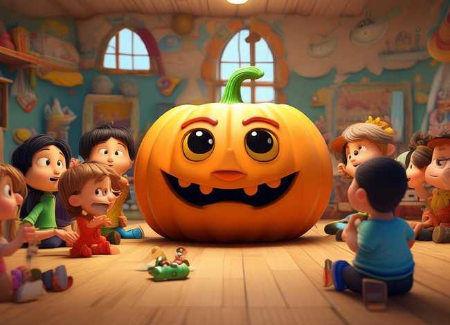 大南瓜儿童绘本故事，南瓜的绘本故事内容