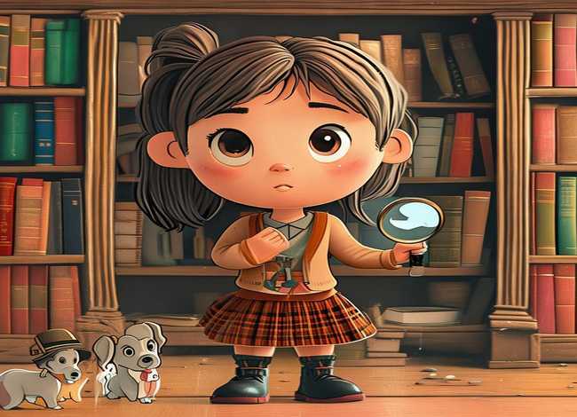 儿童侦探故事10岁女孩（适合10岁孩子听的侦探故事）