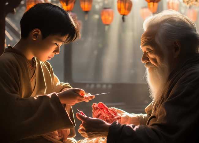 经典孝顺的故事，经典孝顺的故事割肉