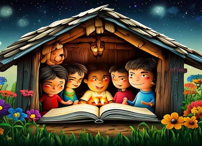 稻草人小故事 稻草人小故事的读书小报怎么画