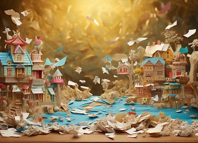 关于纸的小故事视频；关于纸的小故事视频短片