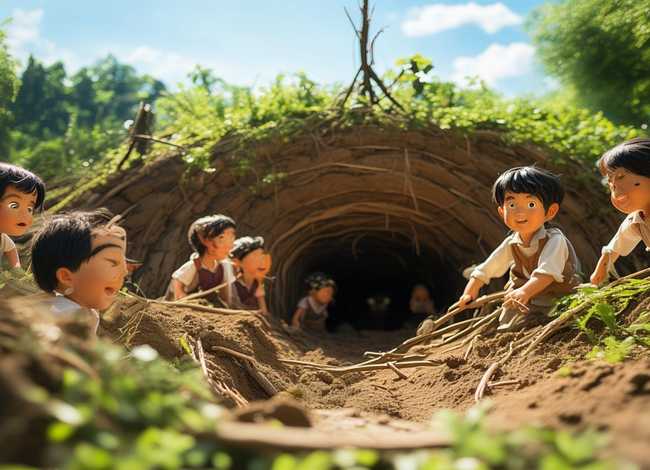 地道战的故事简短少儿，地道战的故事内容简单