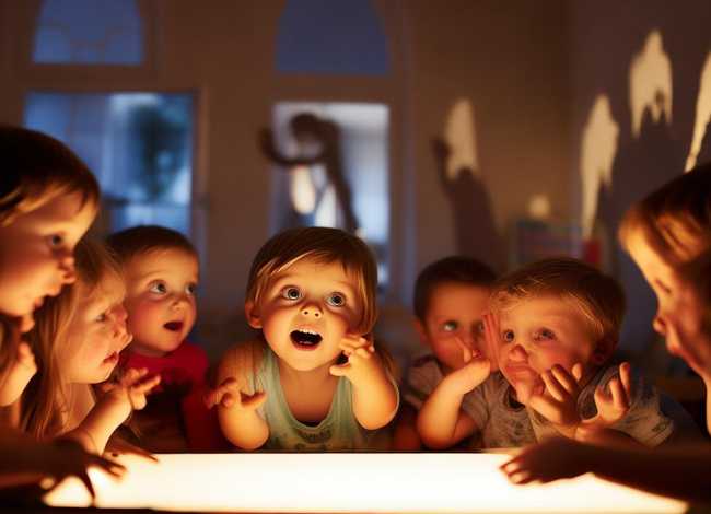 儿童影子手势故事视频 幼儿影子手势