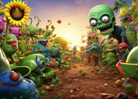 植物大战僵尸儿童故事绘本；植物大战僵尸绘本故事阅读