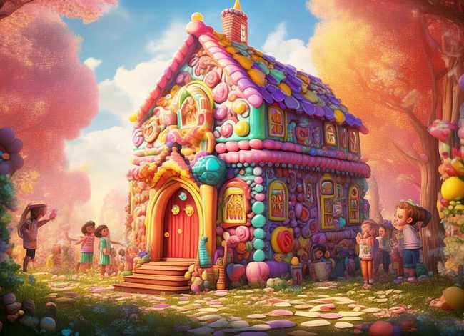 儿童故事糖果屋 - 糖果屋幼儿故事