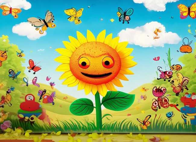 向日葵儿童故事绘本 - 向日葵的绘本故事 向日葵儿童故事绘本 - 向日葵的绘本故事
