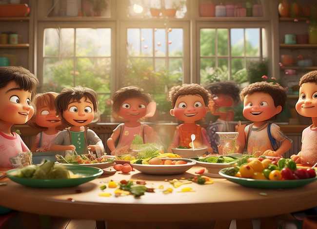 儿童进餐小故事、幼儿进餐小故事