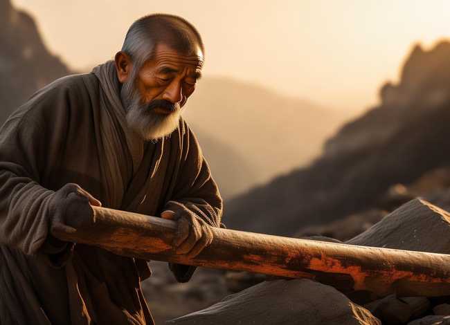 铁杵磨针故事；铁杵磨针故事概述简短