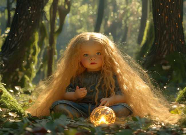 金发巨人儿童故事视频；巨人的头发的故事