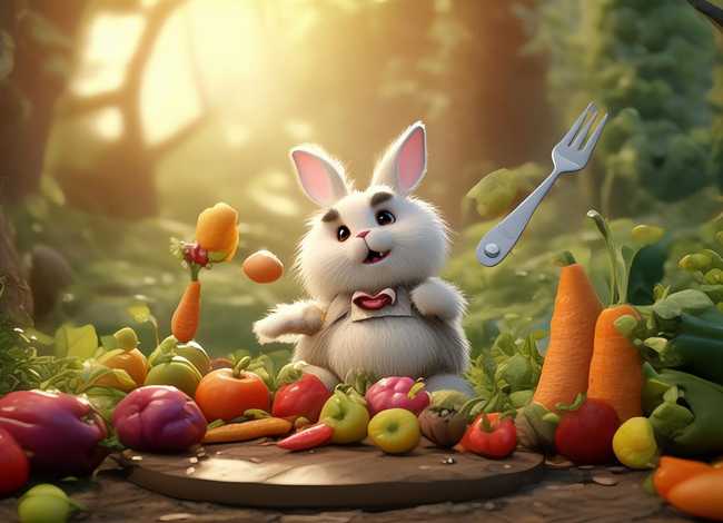 儿童宝宝绘本故事爱挑食的小白兔 绘本爱挑食的小白兔故事视频