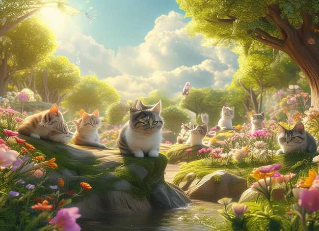 儿童故事猫的天堂；猫的天堂绘本故事