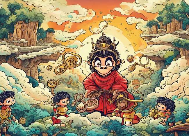 儿童故事孙悟空全集连续播放，幼儿故事孙悟空大全