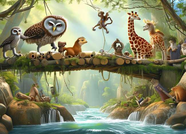 合作的故事绘本，体现合作的绘本故事