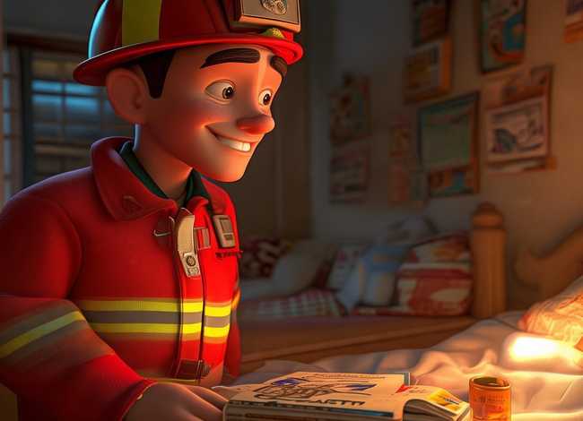 睡前故事《消防员》 - 睡前故事 消防员