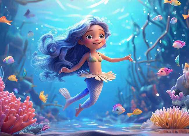 儿童故事美人鱼3-6岁完整版 - 幼儿故事美人鱼文字版