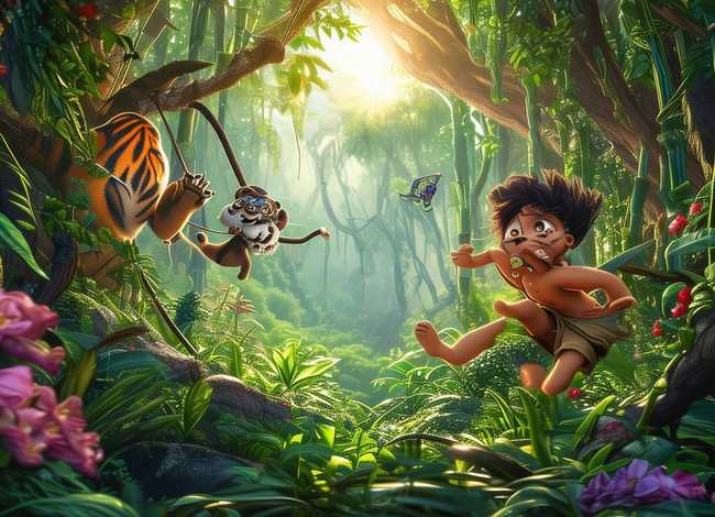 丛林故事儿童剧 - 丛林故事动画