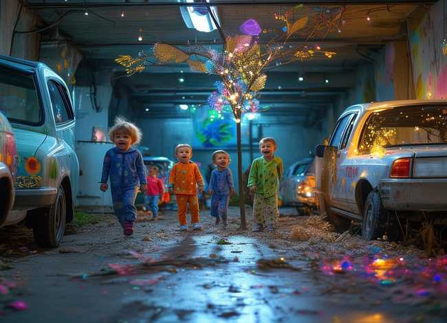 地下车库儿童故事 地下车库的故事