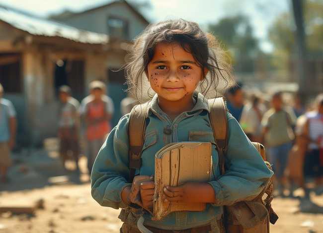 贫困儿童上学励志故事 - 贫困学子励志故事