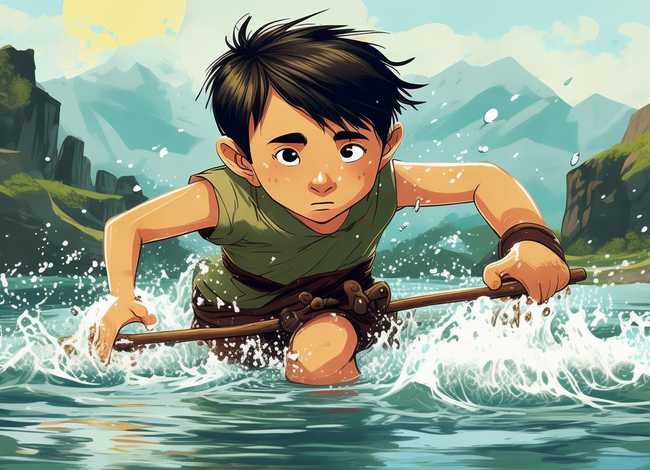 大禹治水儿童文学故事，大禹治水少儿故事