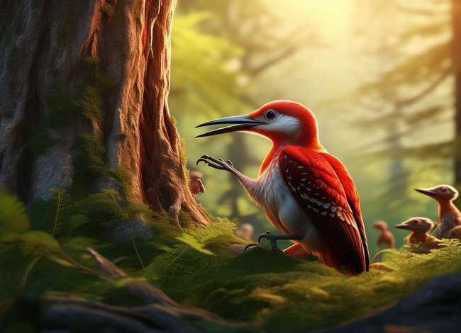 啄木鸟 故事（啄木鸟 故事编写300字）