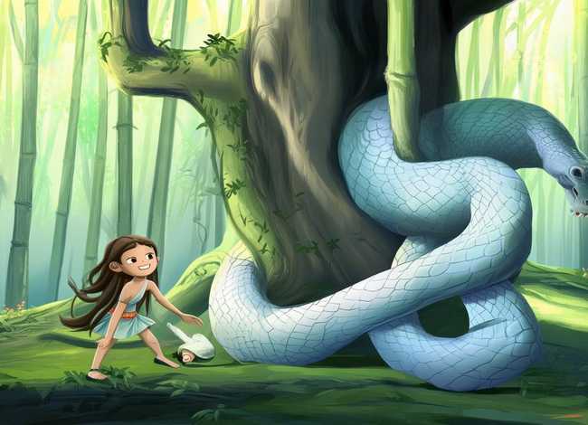 白蛇传故事小学生版、白蛇传故事小学生版100字